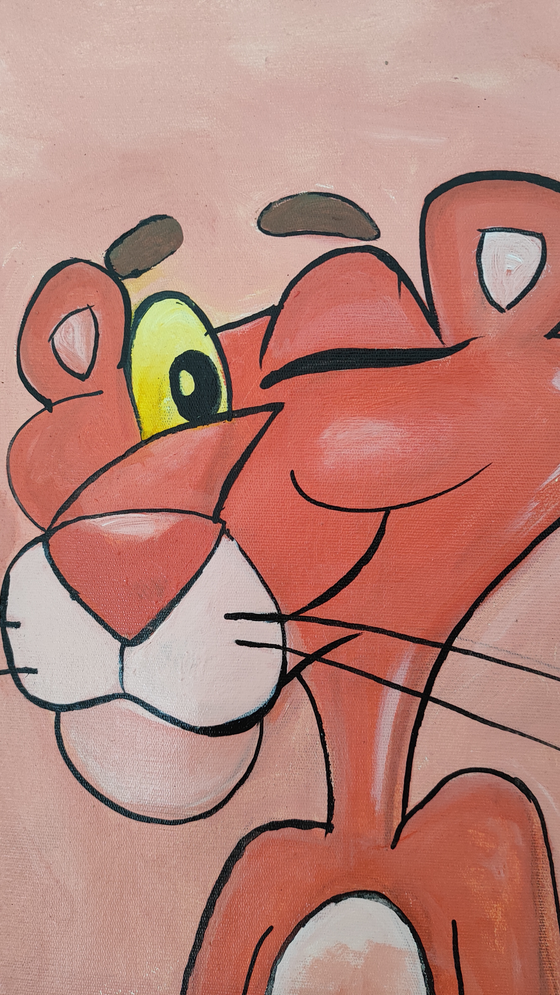 Alunos em atividade artística