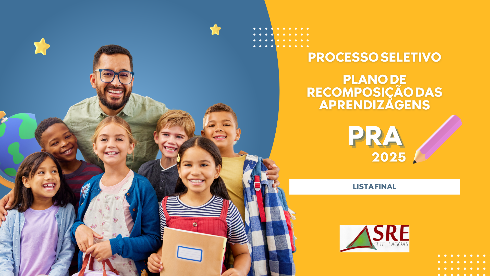 Plano de Recomposição das Aprendizagens (PRA) – 1ª Retificação do Edital de Seleção Interna