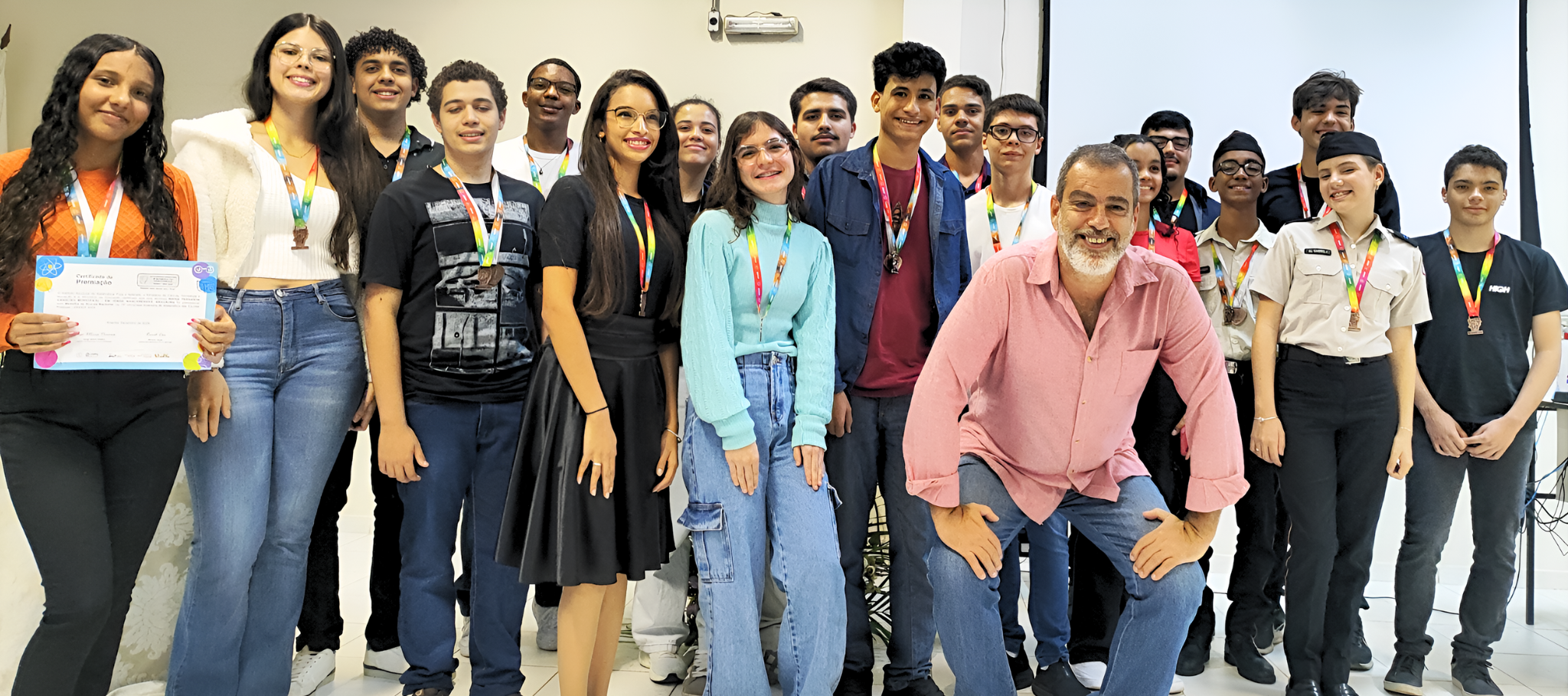 Estudantes da região de Sete Lagoas são homenageados na Cerimônia de Medalhas da OBMEP 2024